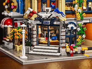 3200PCS Brick Town Police Station Modular Buildings Gift - silverfoxgoods